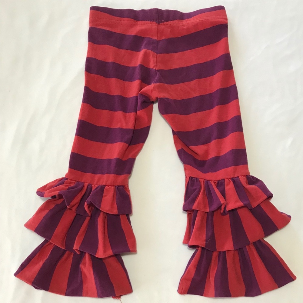NWOT Matilda Jane Sz 2 Striped Ruffle Pants